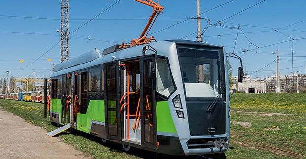 U Harkovi prezentuvaly tramvaj vlasnogo vyrobnyctva