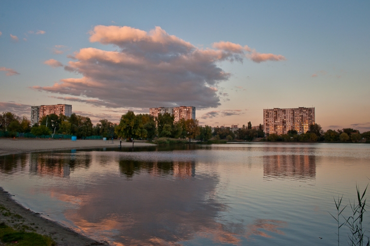 У київському озері запустили потужну очисну систему