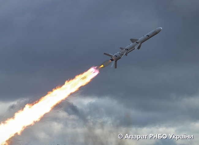V Ukraїni vperše vyprobuvaly krylatu raketu 