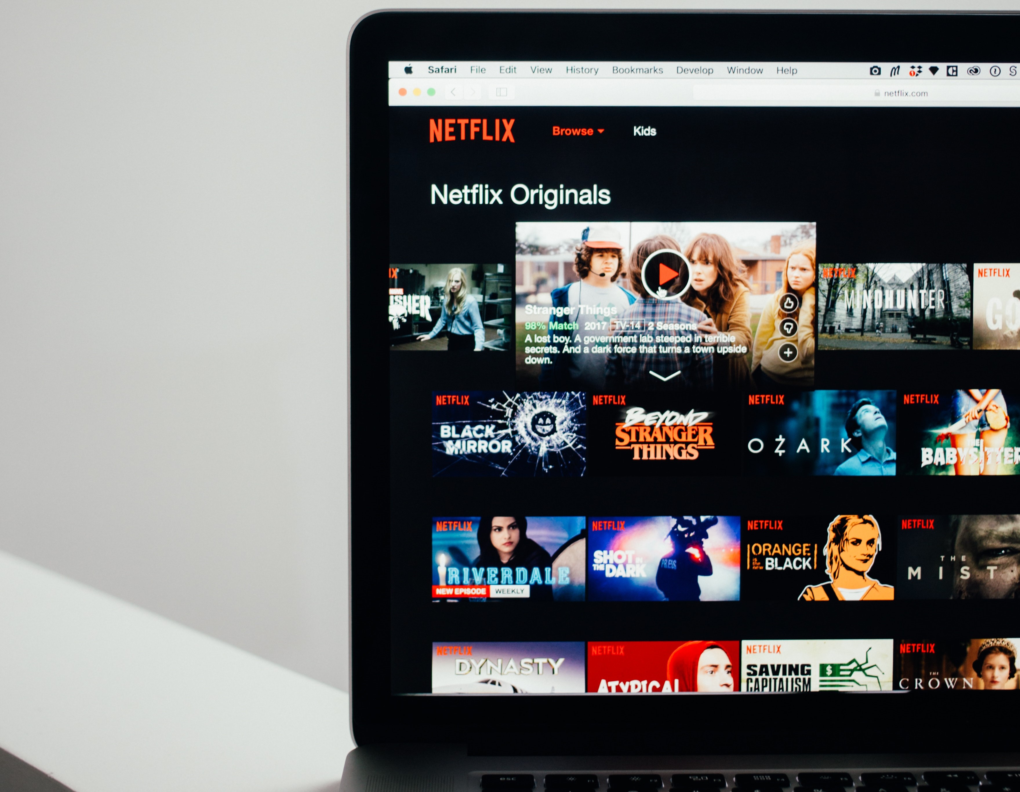 Netflix stav najprybutkovišym neigrovym dodatkom 2017-go