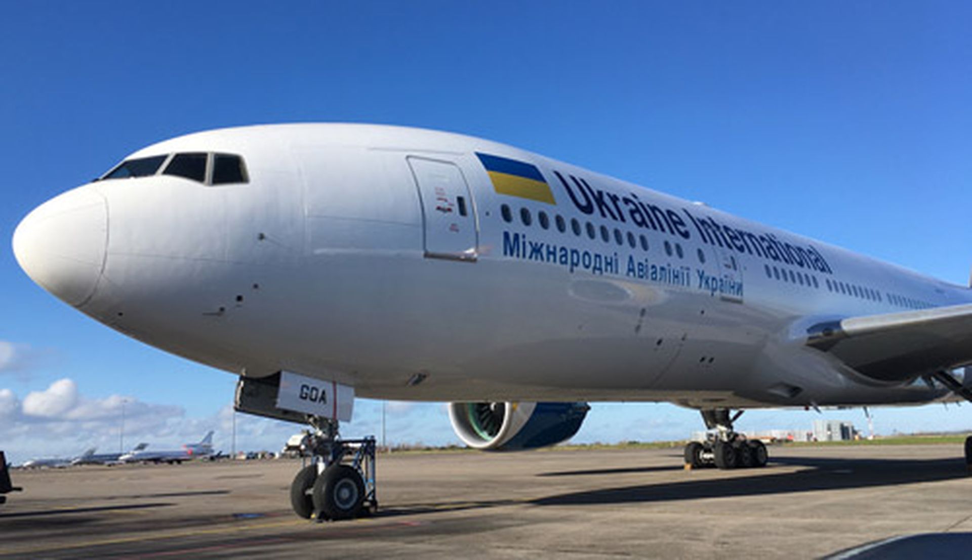 Вперше Boeing 777-200ER отримав українську реєстрацію