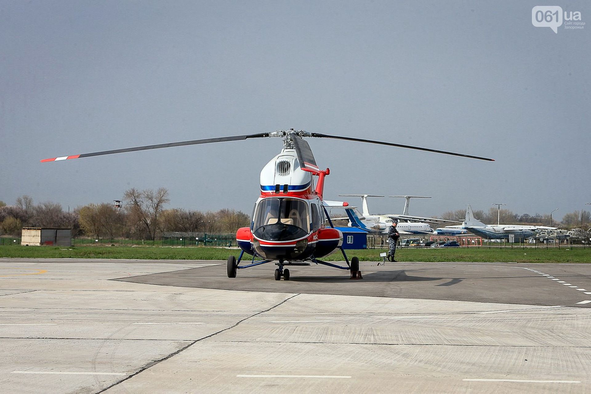 У Запоріжжі почали випробовувати перший український вертоліт