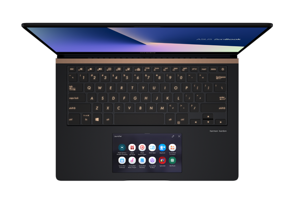 Asus представила ноутбук з екраном замість тачпаду