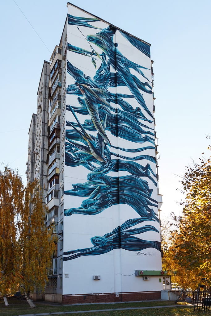 Візуальне мистецтво на вулицях міст: 100 українських муралів