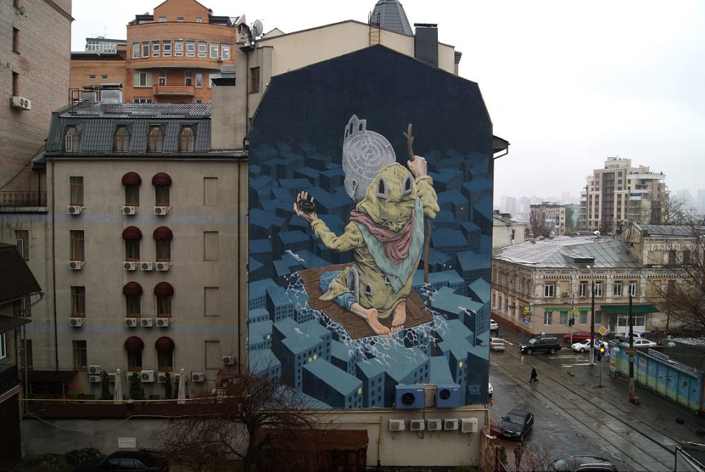 Візуальне мистецтво на вулицях міст: 100 українських муралів