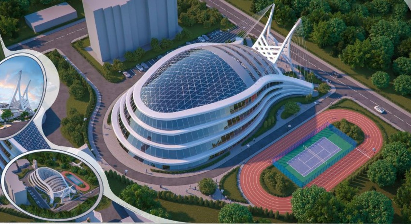 У Житомирі побудують найсучасніший Палац спорту: як виглядатиме