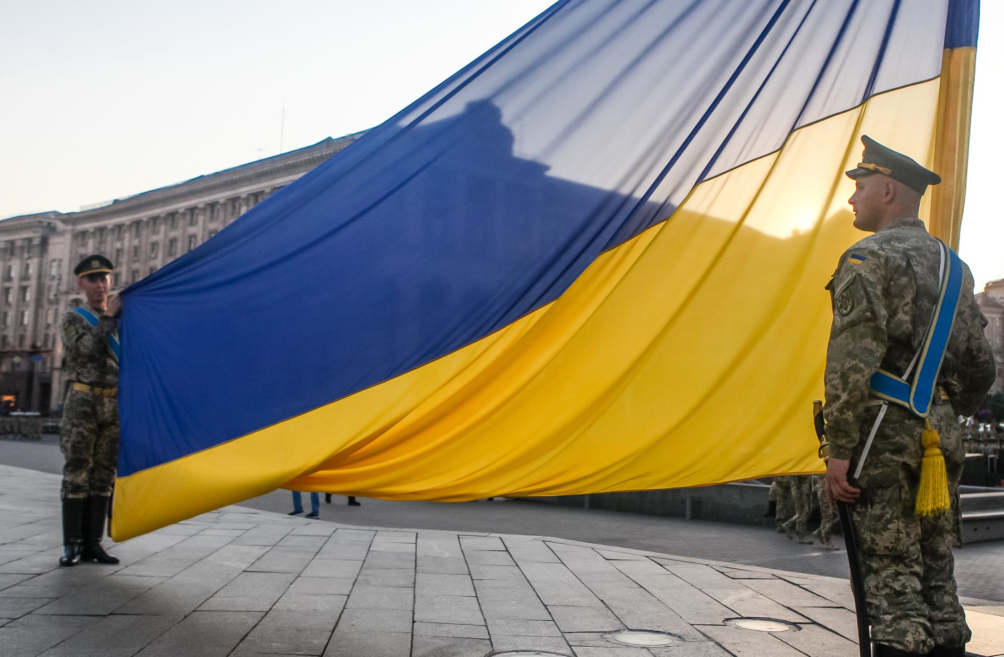 🇺🇦 Hoda Gidnosti za učastju vijśkovyh projde u Kyjevi na Deń Nezaležnosti zamisť paradu