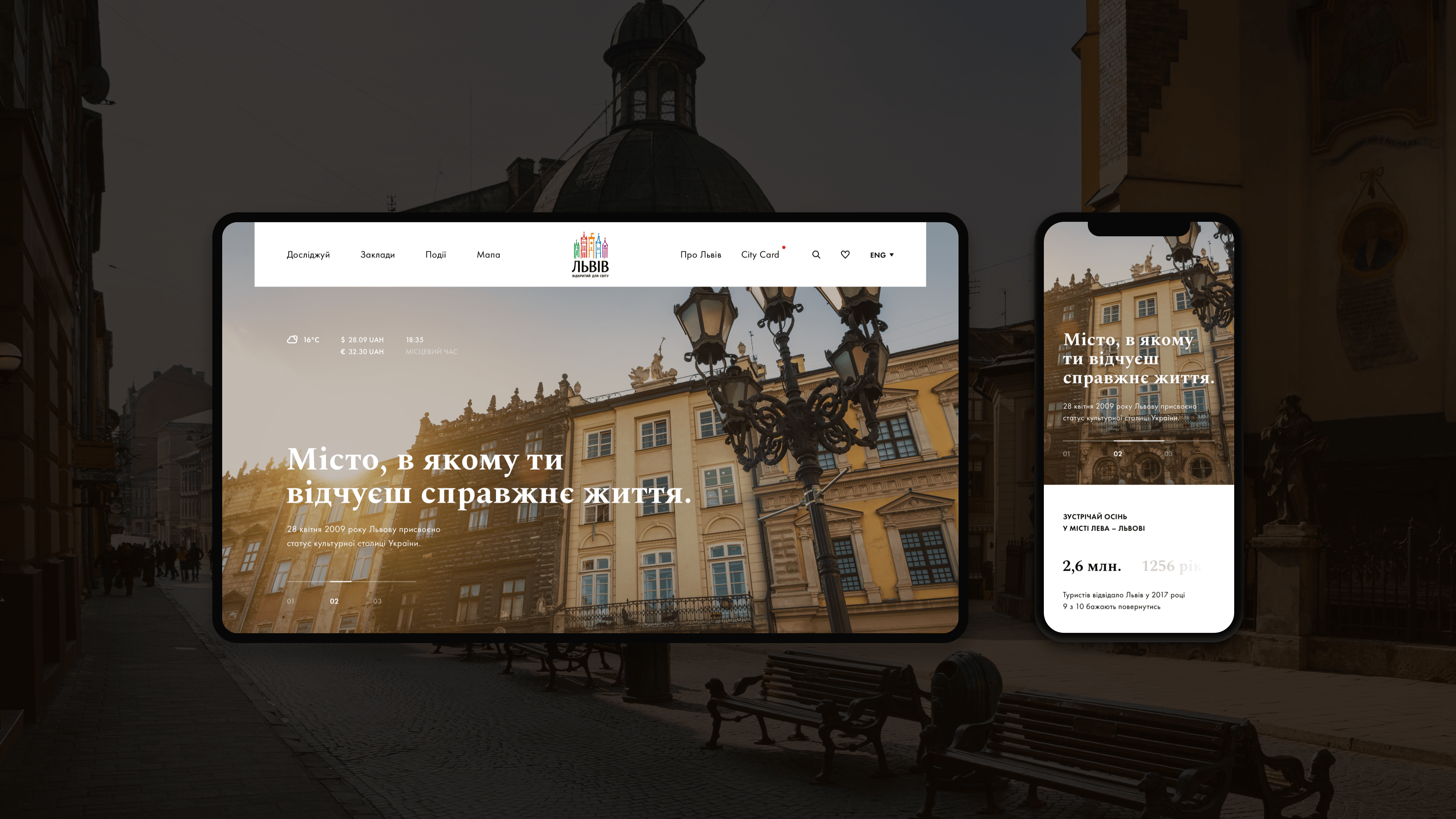 туристичний сайт Львова 