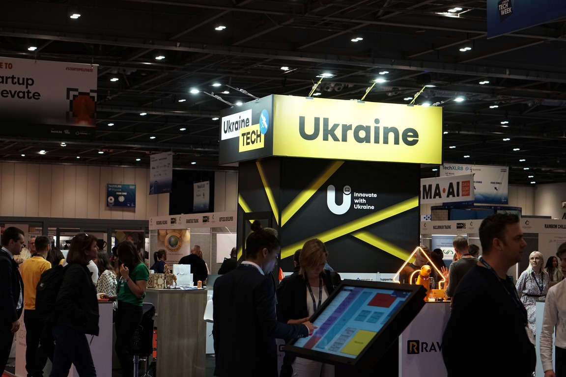 🇺🇦 Ukraїna vperše prezentuvala nacionaľnyj paviľjon na London Tech Week: podrobyci