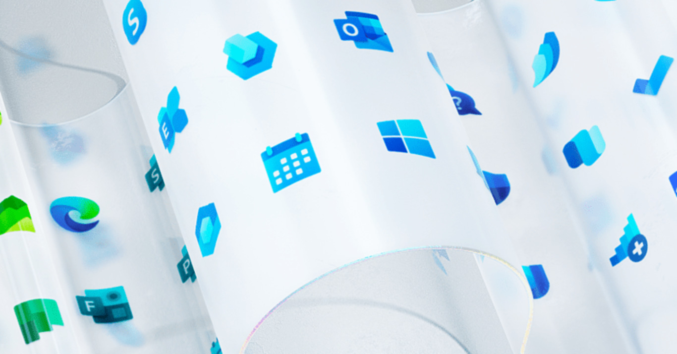 🔵 Microsoft pokazala onovlenyj logotyp Windows ta dyzajn dlja ikonok dodatkiv