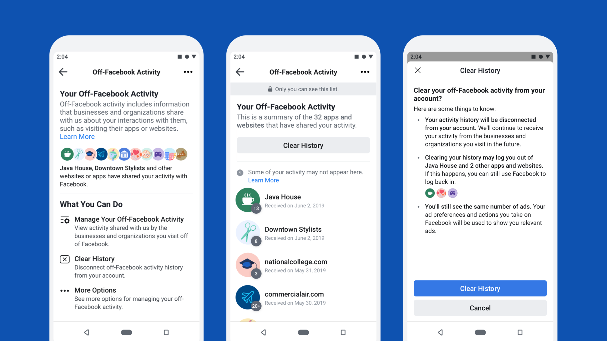 ❌ Нова функція Facebook дозволяє стерти інформацію, яку знає соцмережа про вас з інших сайтів