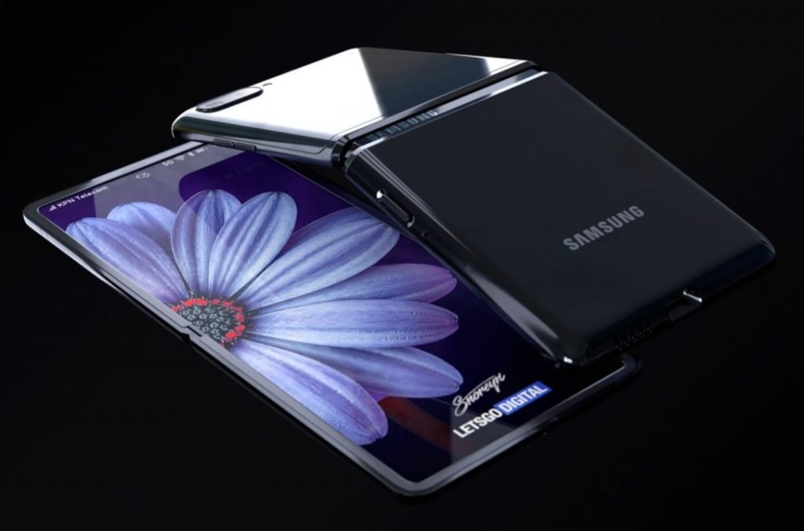 📱 Samsung показала складений смартфон Galaxy Z Flip зі гнучким екраном