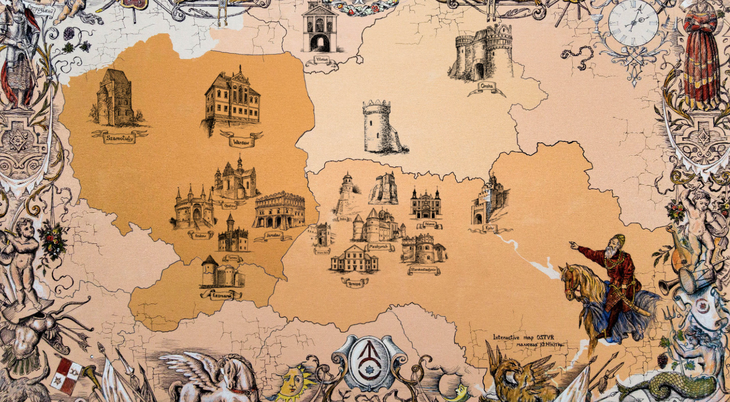 🗺 Stvoryly interaktyvnu mapu volodiń knjaziv Ostroźkyh — dostupna onlajn