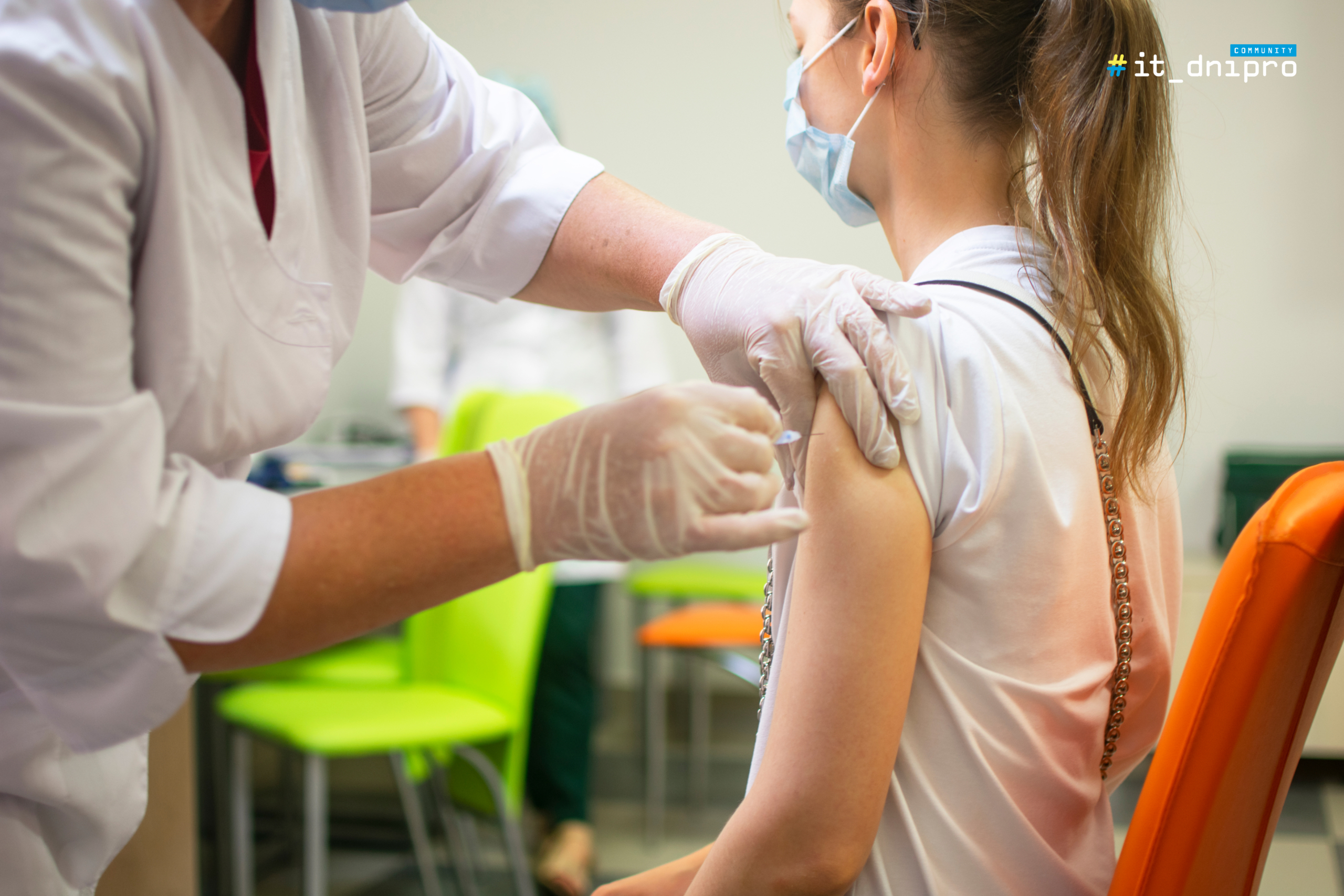 😇 IT Dnipro Community вакцинувало понад 3300 осіб препаратом Comirnaty/Pfizer-BioNTech 