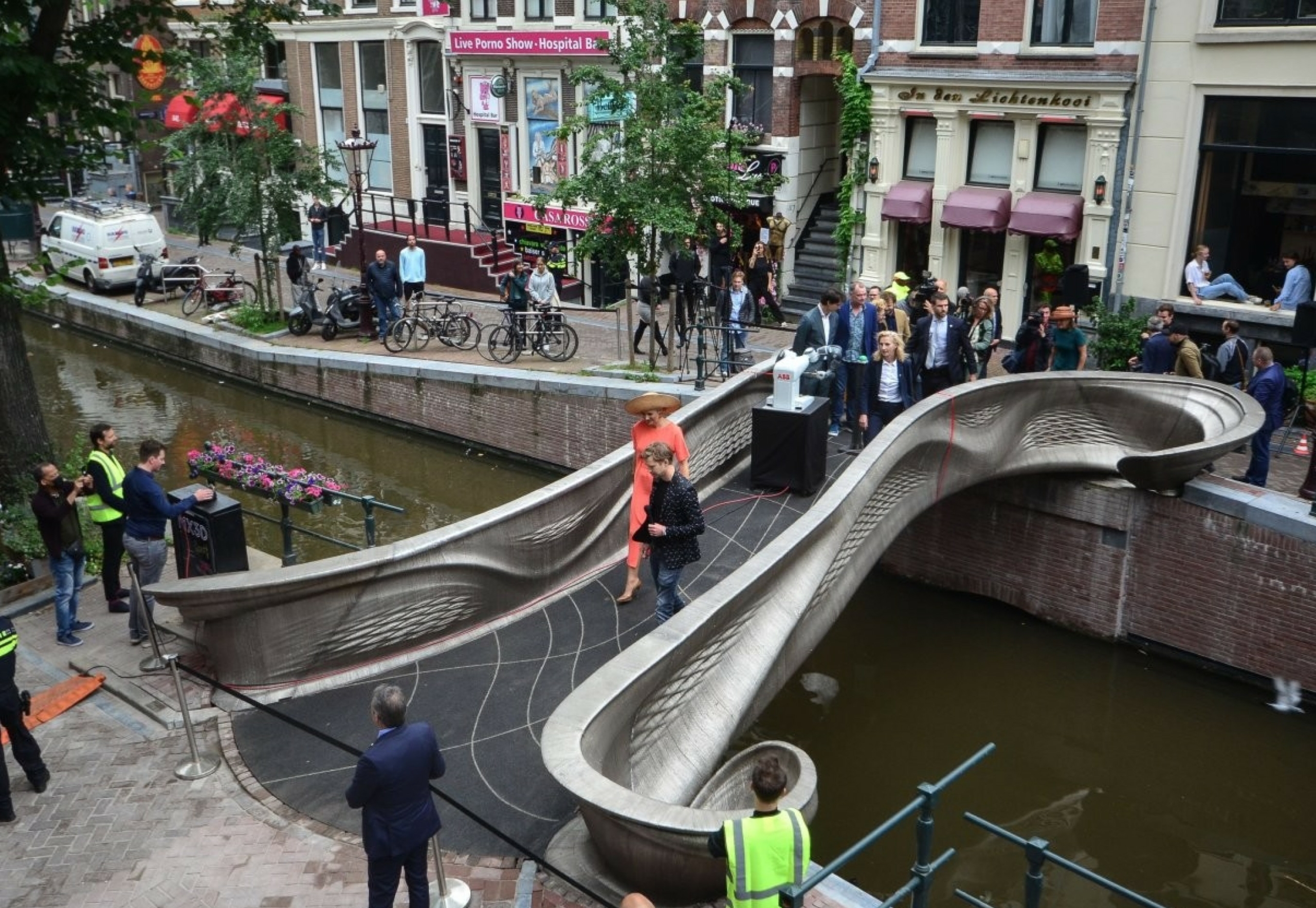 🚶🏼‍♂️ В Амстердамі надрукували на 3D-принтері пішохідний міст