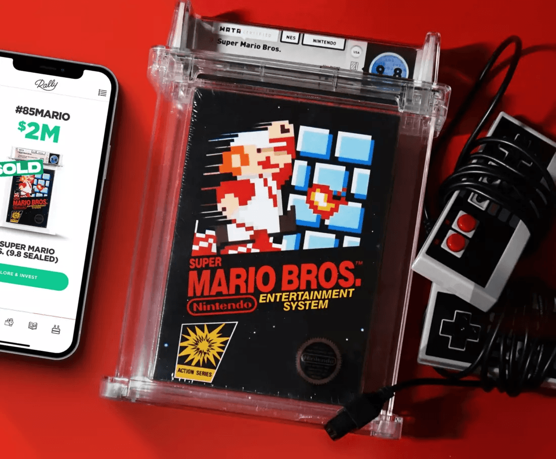 😲 Pobyly rekord: gru Super Mario Bros. prodaly za $2 mln