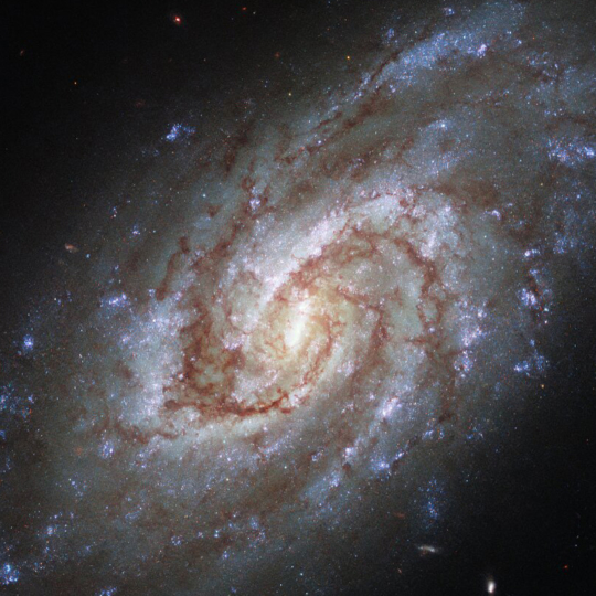🔭 Teleskop Hubble sfotografuvav spiraľnu galaktyku