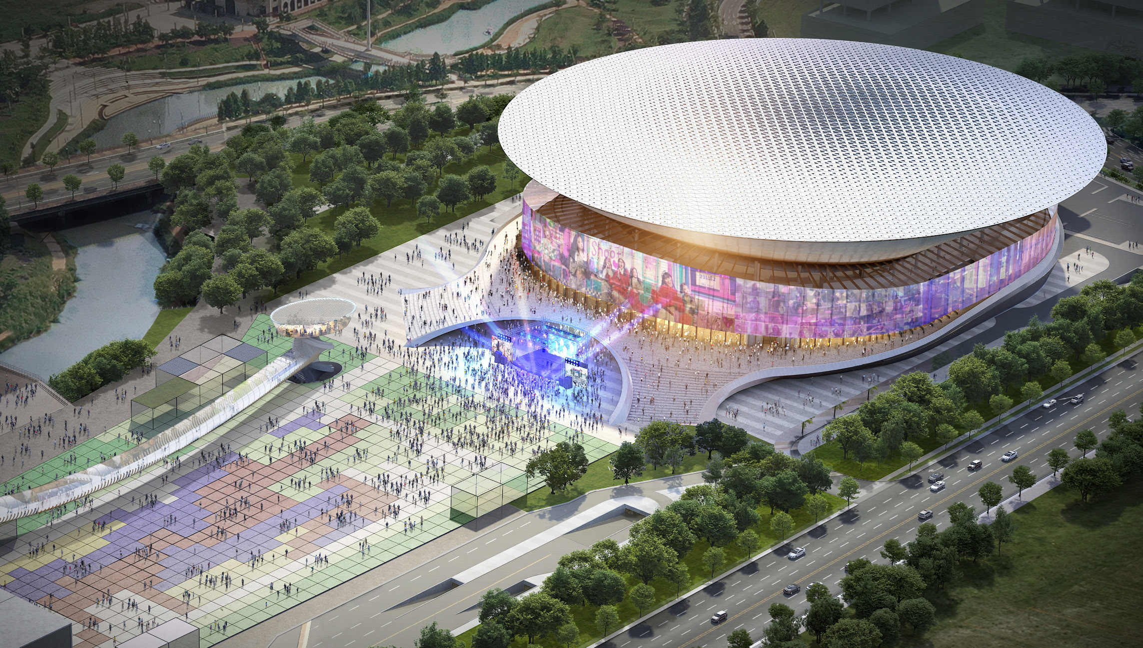 🎶 U Pivdennij Koreї zbudujuť peršu u sviti kejpop arenu