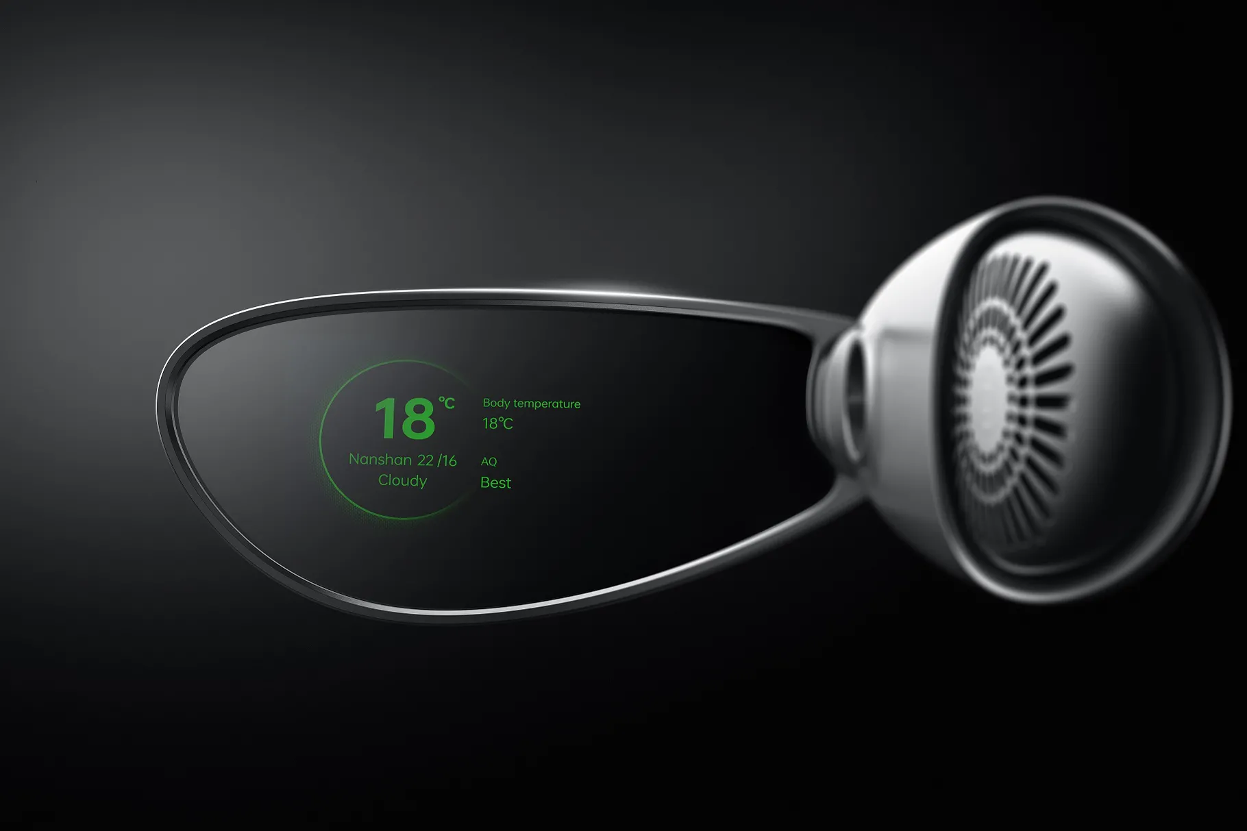 🥽 Oppo анонсувала Air Glass — окуляри «підтримуваної реальності»