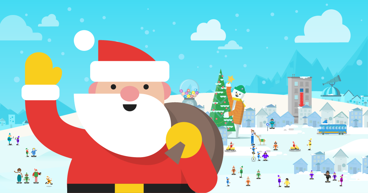 🎁 Google запустив Santa Tracker: дізнайтесь, коли Санта завітає з подарунком до вас 