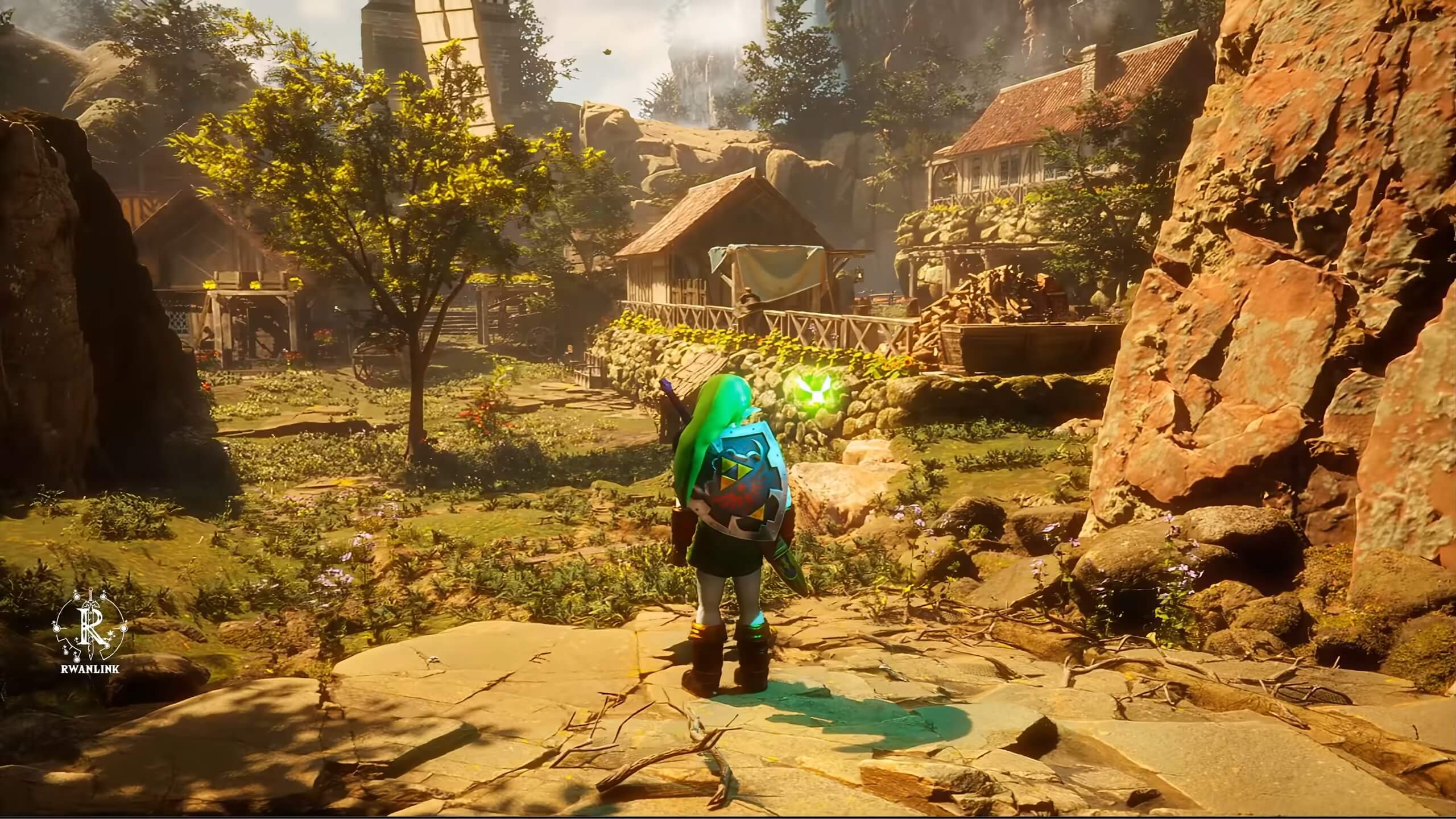 ⭐[4K] Zelda Ocarina of Time Next Gen: Lake Hylia - Unreal Engine