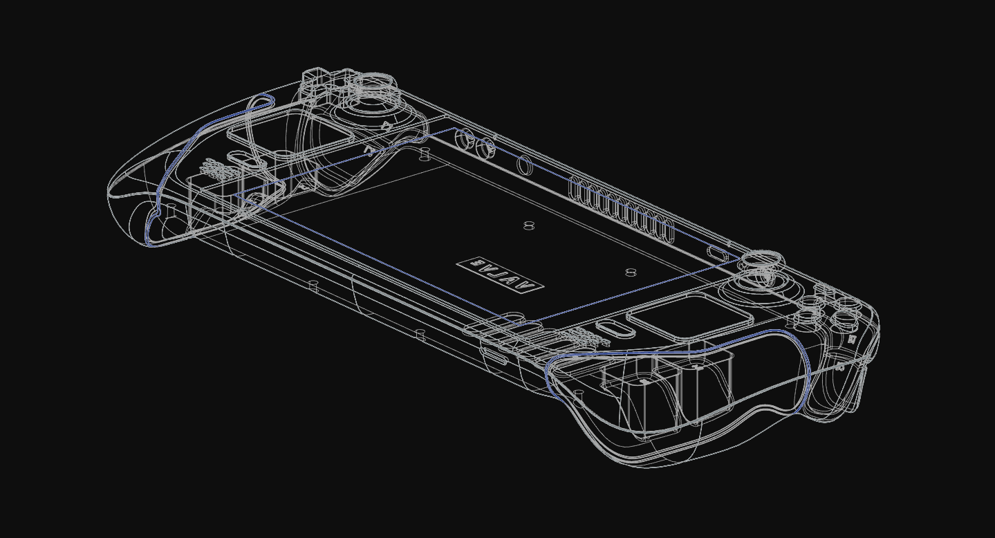 😱 Valve показала 3D модель Steam Deck