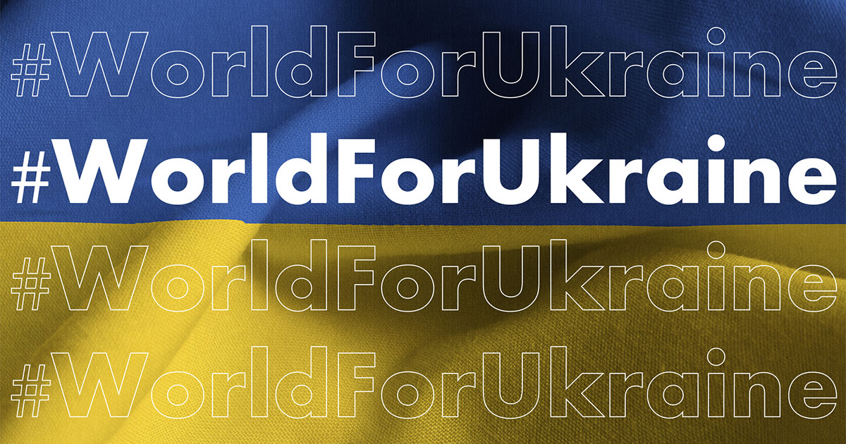 🌎 Запустили глобальний флешмоб #WorldForUkraine — як підтримати за кордоном та в Україні