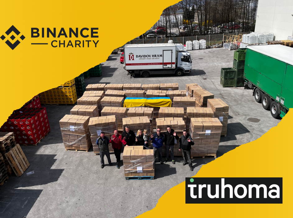 🇺🇦 Binance Charity požertvuvaly košty na 1000 harčovyh posylok dlja Kyjeva