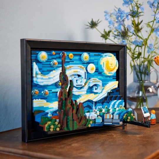 ✨ LEGO випустить набір за картиною «Зоряна ніч» Ван Гога