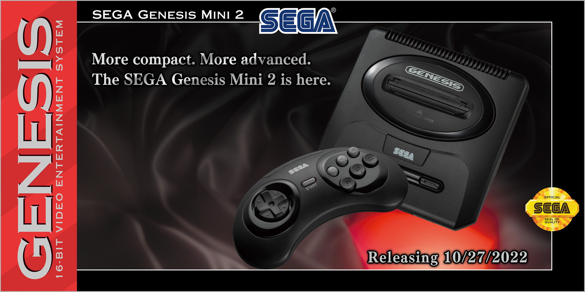 🎮 Анонсовано SEGA Genesis Mini 2