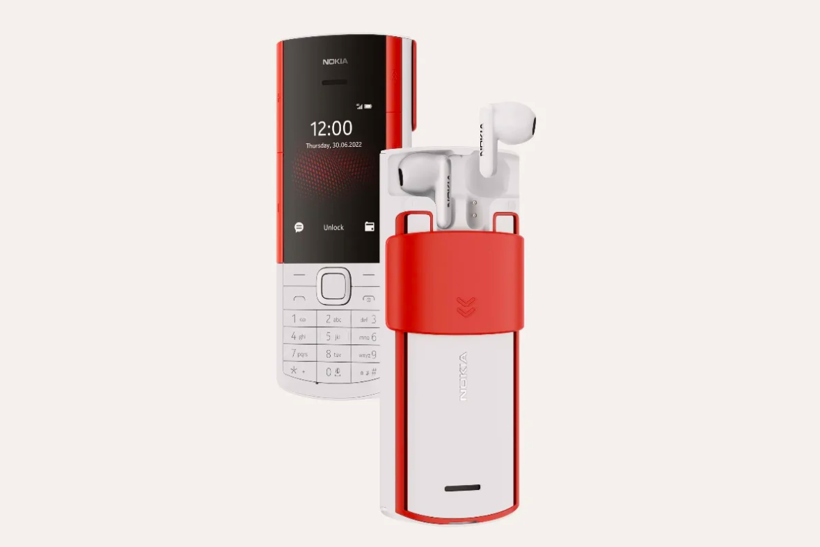🎧 У Nokia вийде новий кнопочний телефон із вбудованими навушниками 
