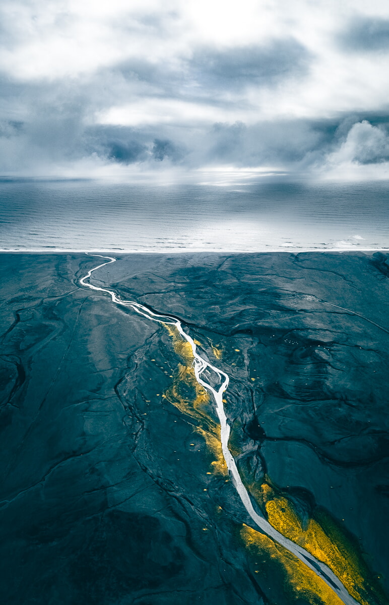 A river in Southern Iceland, Daniel Franc