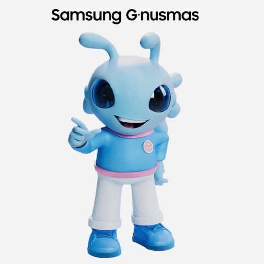 👽 Samsung prezentuvala svogo maskota — inšoplanetjanyna na im'ja Gnusmas