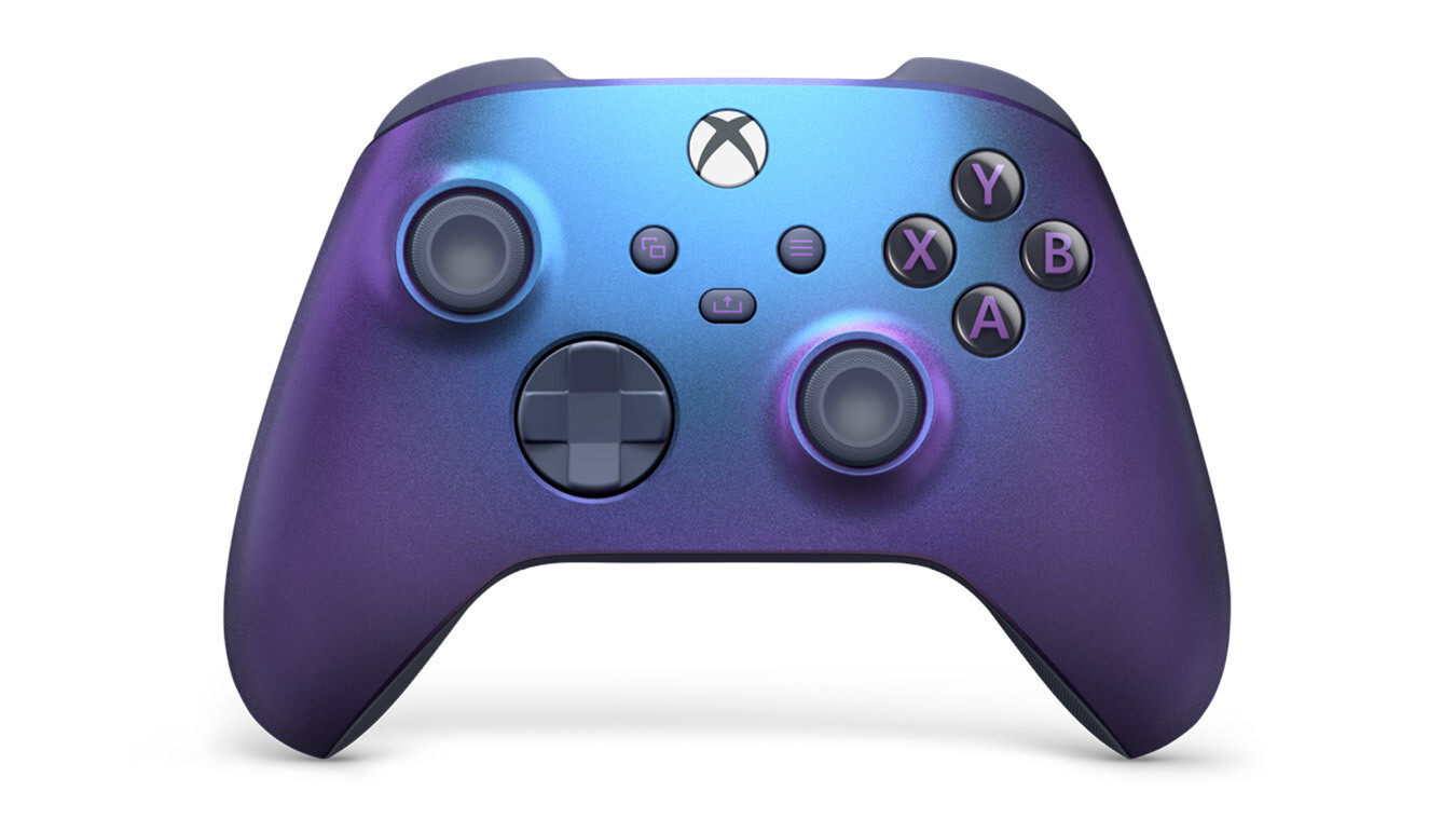 🎮 Презентували новий геймпад для Xbox фіолетово-блакитного кольору — фото