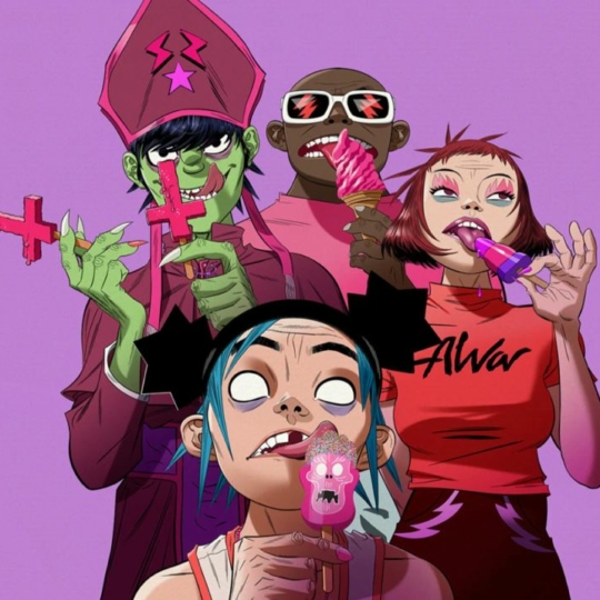 🎧 Gorillaz vypustyly novyj aľbom Cracker Island