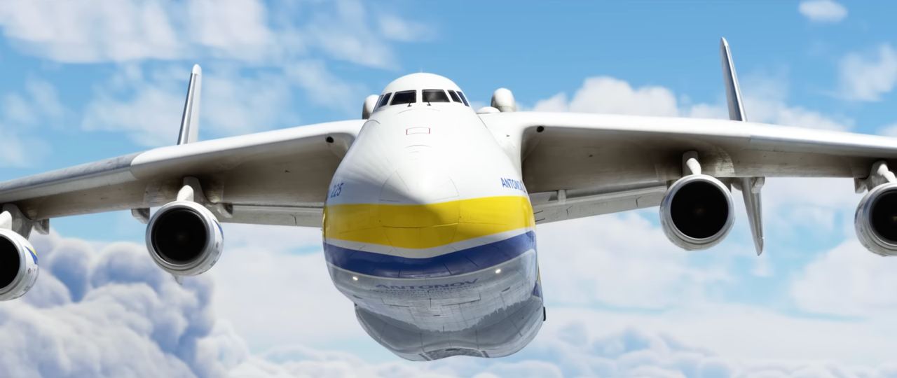 🥹 U Microsoft Flight Simulator dodaly ukraїnśkyj An-225 «Mrija» — trejler