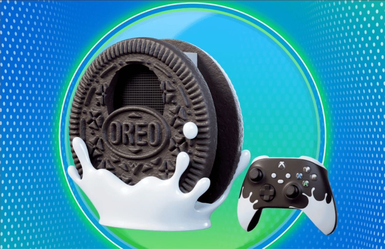🍪 Microsoft зробила Xbox Series S у вигляді печива Oreo