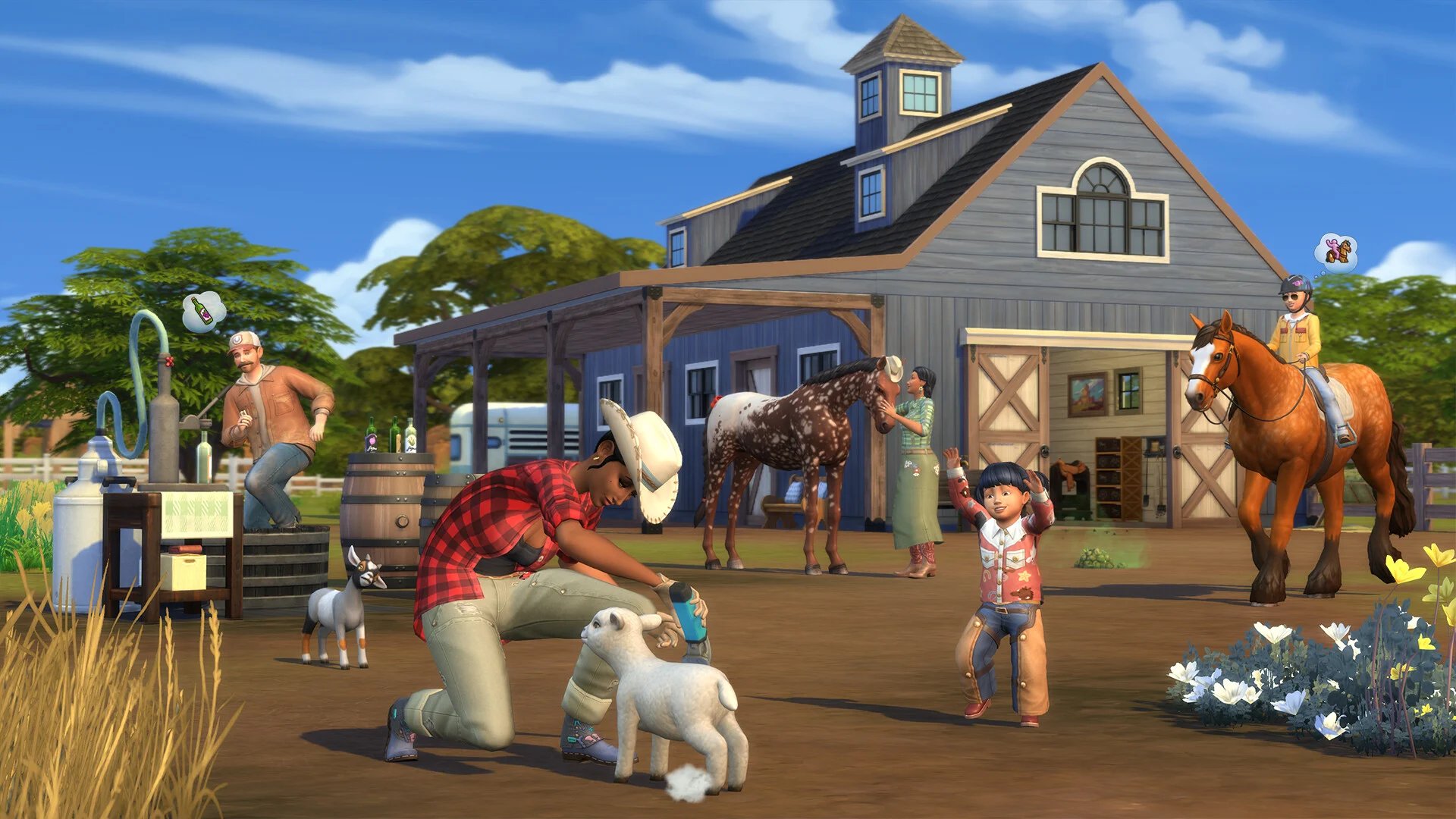 🐴 Sims 4 офіційно отримала Horse Ranch DLC