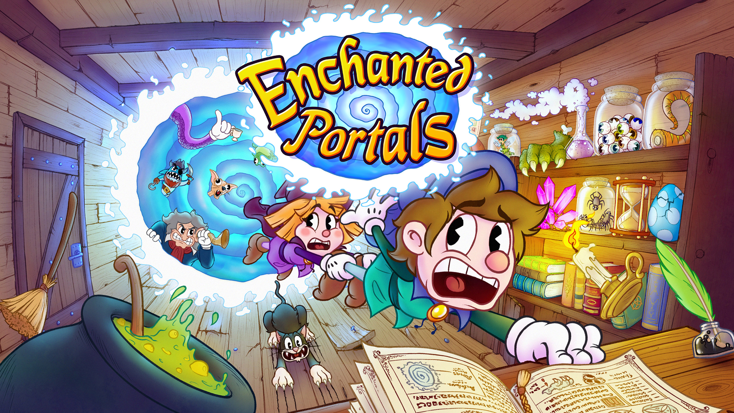 🎮 Натхненний Cuphead 2D-платформер Enchanted Portals вийде на Switch влітку