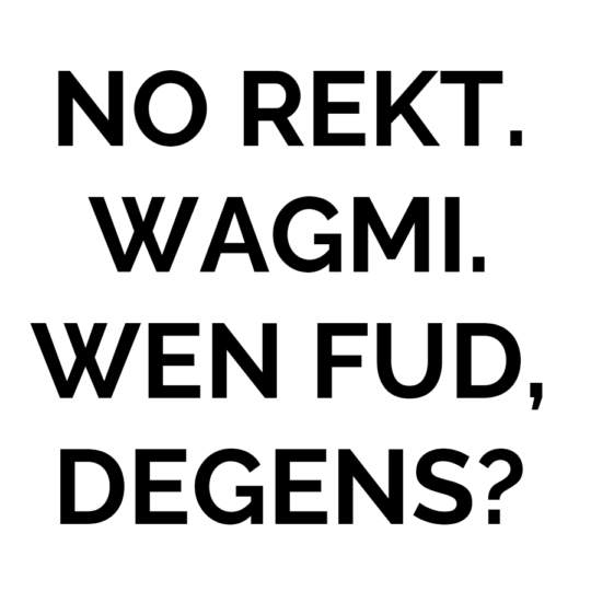 🤬 FUD, WAGMI, LFG — що це значить?
