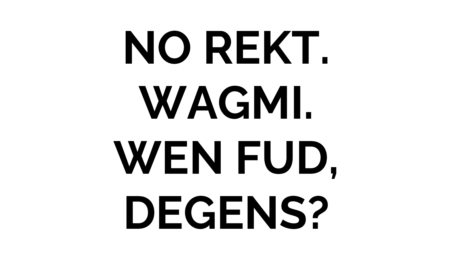 🤬 FUD, WAGMI, LFG — що це значить?