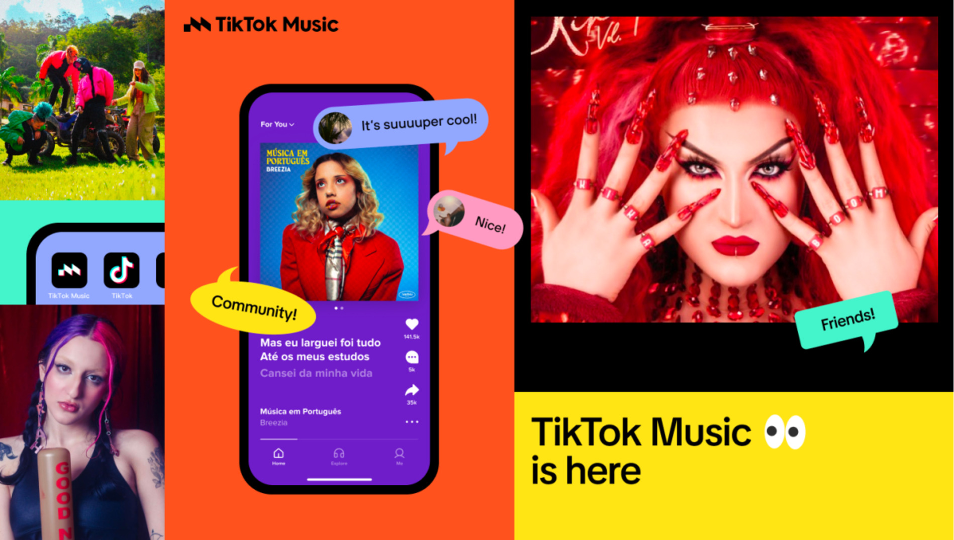 🤔 TikTok запустив свій музичний стрімінг: поки в Бразилії та Індонезії