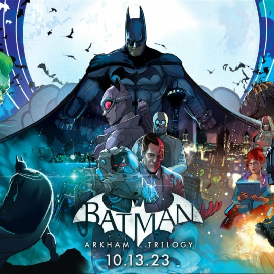 🦇 Назвали дату виходу Batman: Arkham Trilogy на Nintendo Switch