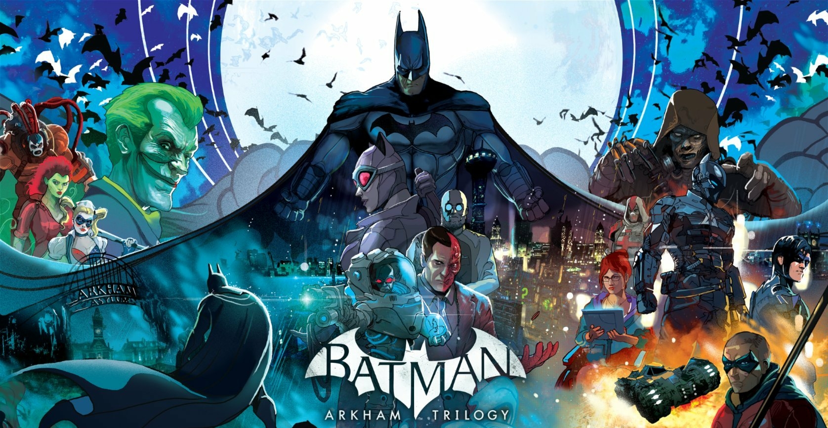 🦇 Реліз Batman: Arkham Trilogy для Nintendo Switch перенесено з жовтня