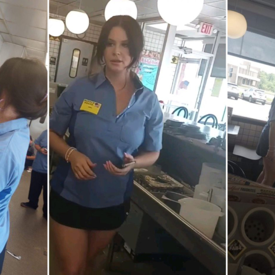 😁 Лана Дель Рей зустріла шанувальницю, що косплеїть її під час роботи у Waffle House