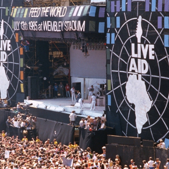 🤯 Za koncertom Live Aid 1985 roku znimuť mjuzykl