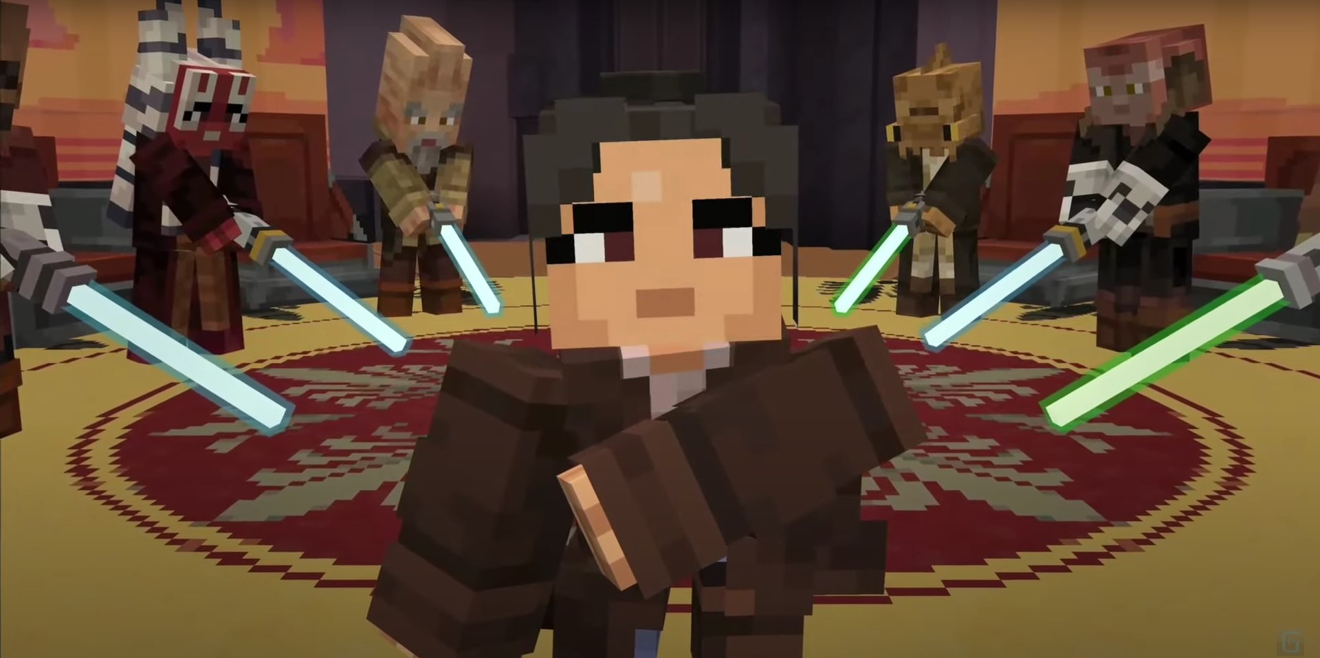 😮 Minecraft отримає сюжетне доповнення Star Wars: Path of the Jedi