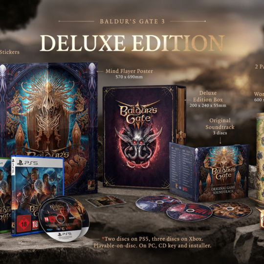 👀 Larian представила фізичне Deluxe-видання Baldur's Gate 3