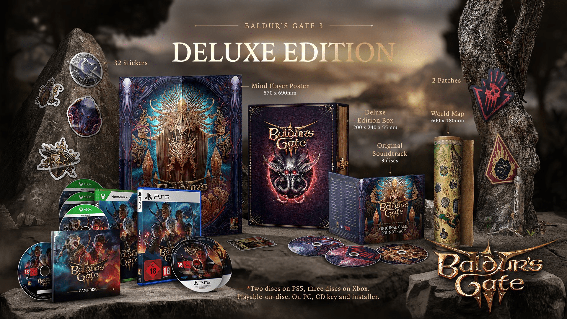 👀 Larian представила фізичне Deluxe-видання Baldur's Gate 3