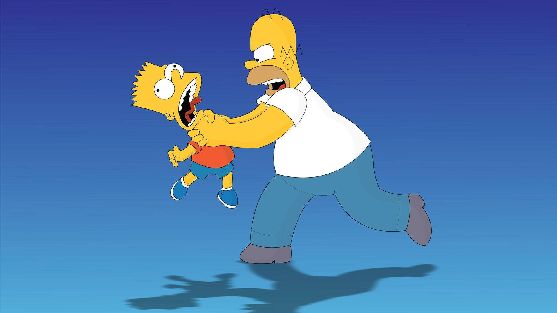 😮 «Сімпсони» відправили на «пенсію» фірмову сцену Гомера з Бартом